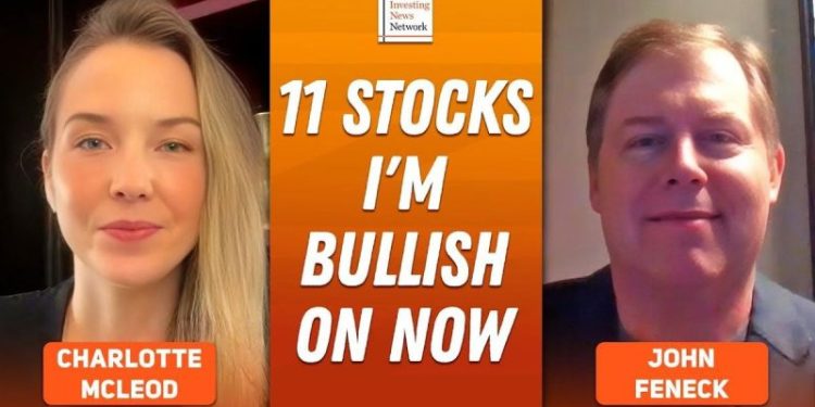 John Feneck: Next Gold, Silver Price Targets, 11 Stocks I’m Bullish on Now