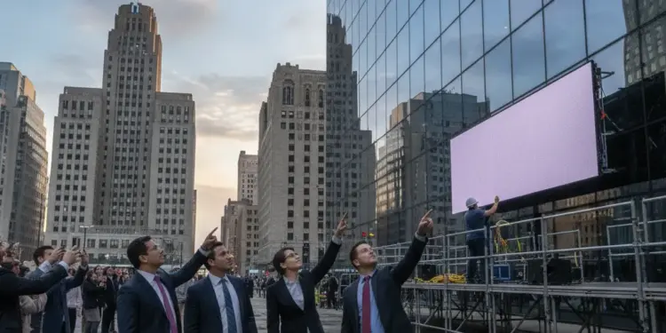 Detroit Giant Swaps Wall Street Tradition for Tech Hub Status